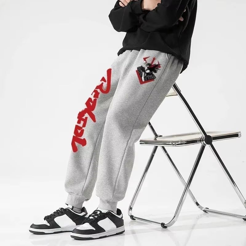 CROWN Anime Sweatpants Jogging Suit for Men Women - Printed Graphic Sweat Jogger Pants Gym Running Track Suits Sportswear2