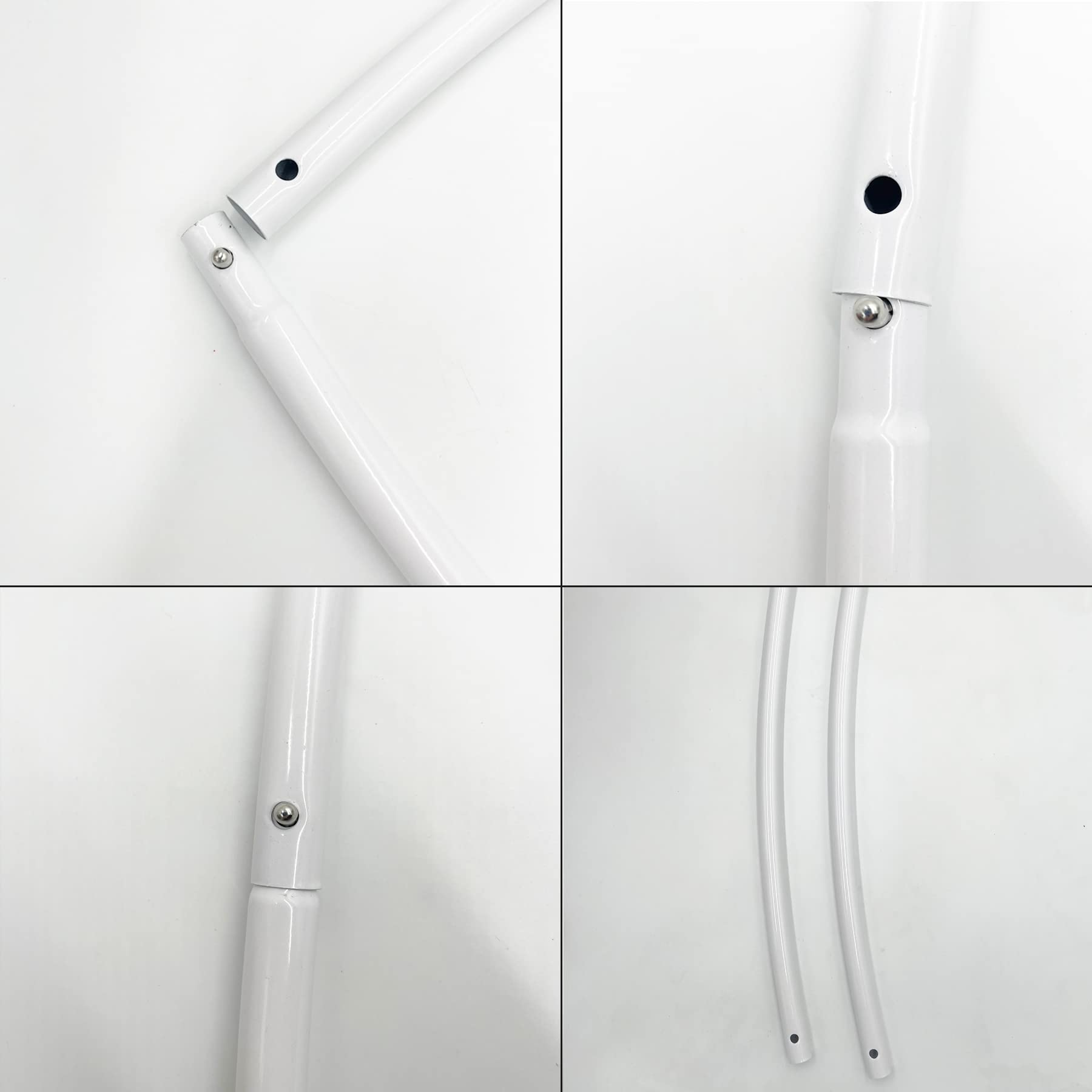 2M Metall Luftballon Bogen Kit,DIY Gebogene Bögen,Eisen Hochzeitsbogen,DIY Metall Runde Ballon Bogen Girlande,Runder Ring Ballonbogen Kit,Blumen Deko für Geburtstag Party,Weihnachten,Hochzeit