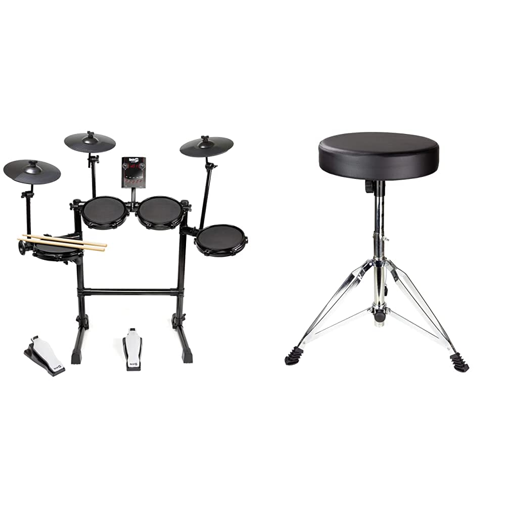 Buy Rockjam Mesh Head Kit, Eight Piece Electronic Drum Kit with Mesh