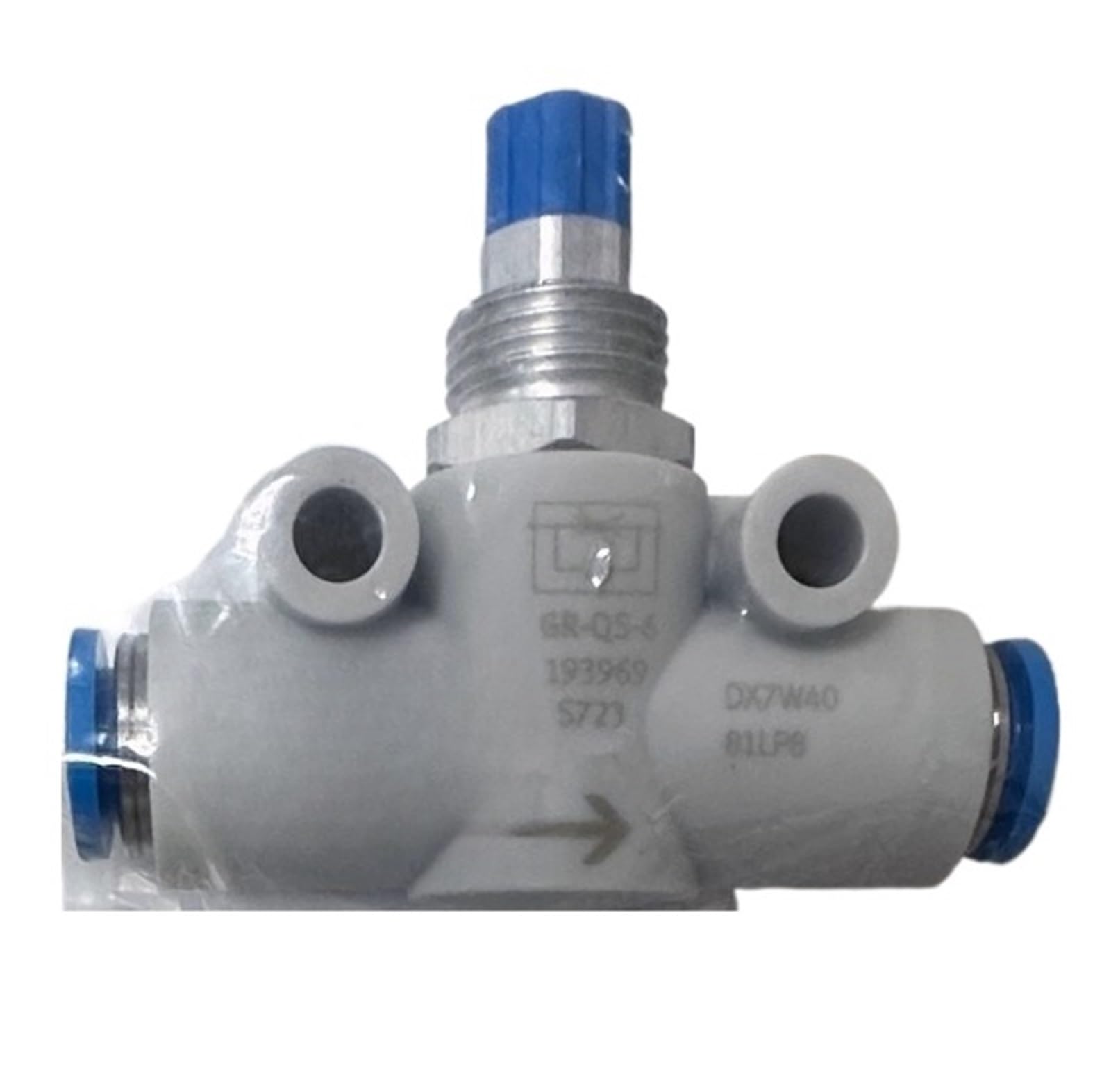 ELZNSQQK One-way throttle valves GR-QS/M5/3/8/1/8/1/2-8/4/B151215 193967(GR-1 2 3720)
