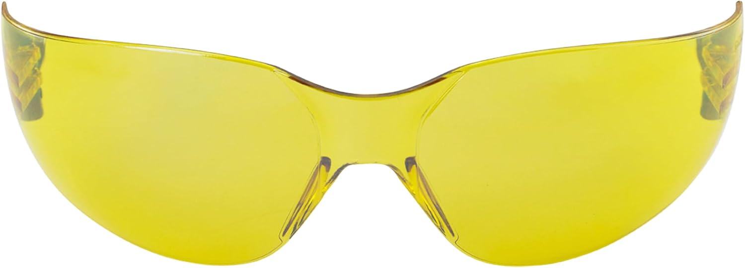Global Vision 3 Pairs of Rider Safety Motorcycle Riding Sunglasses Black Frames with Clear, Smoke & Yellow Tint Lens ANSI Z87.1