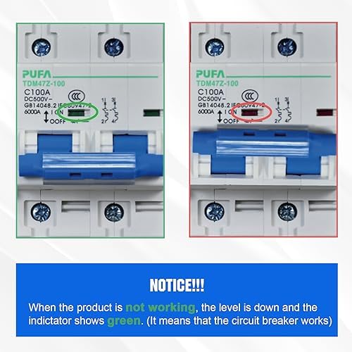 ECO-WORTHY 4 String PV Combiner Box 10A Circuit Breaker with Plastic ABS Cover Electrical Box - Waterproof Safe Protection Photovaltaic Generator for Solar Power System Solar Panel Kit Home