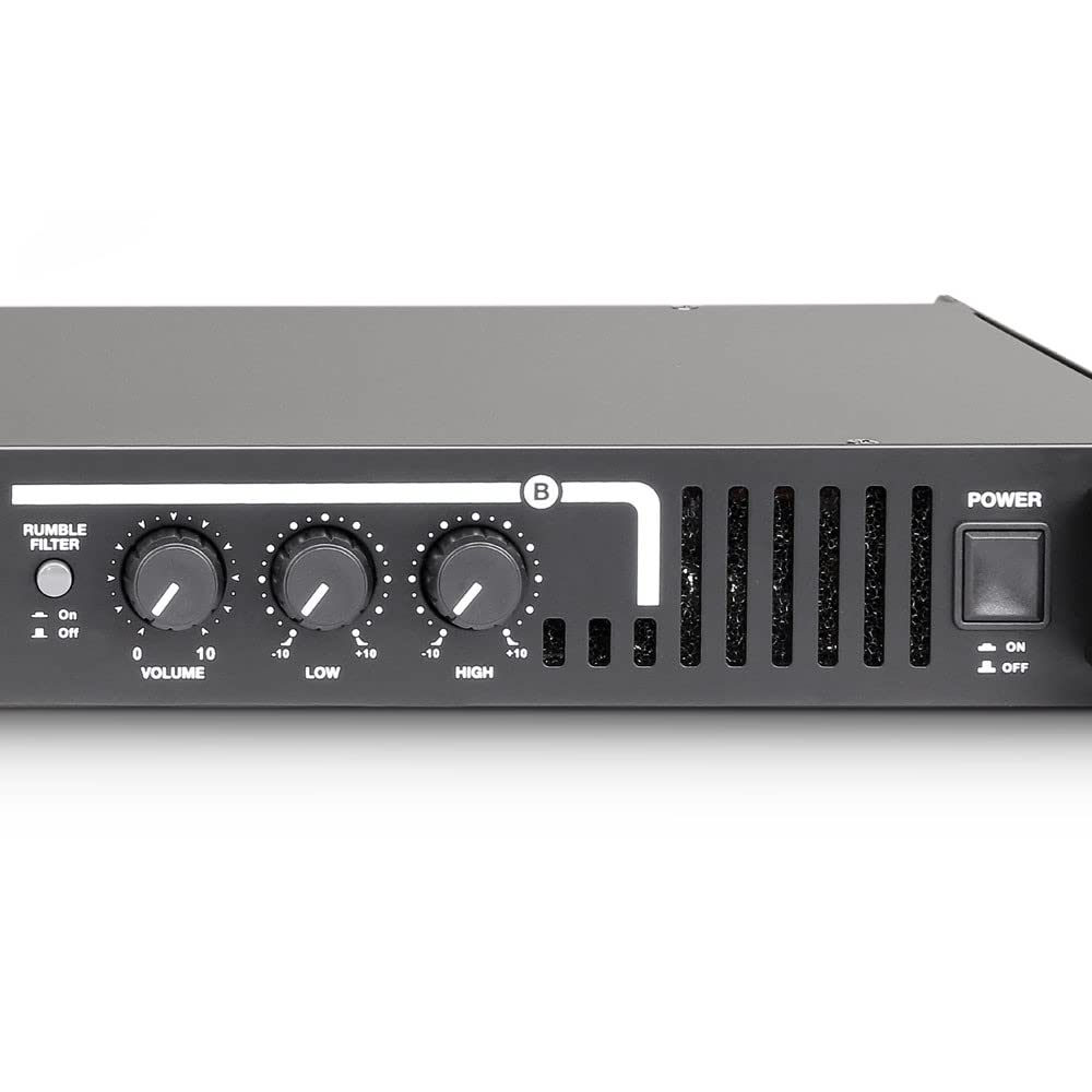 Palmer Macht 402 - Stereo-Endstufe für Gitarre, schwarz, 19"