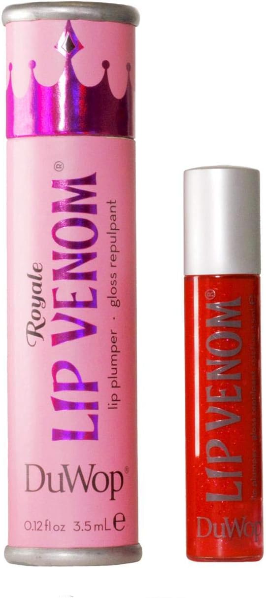 DuWop Lip Venom Lip Plumping Balm - Venom Royale with Red Tint