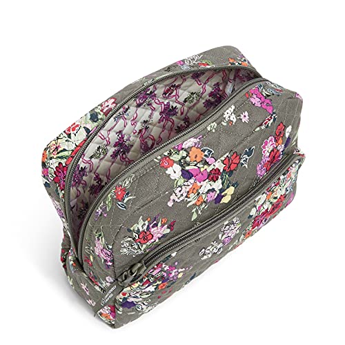 Vera Bradley Women's Cotton Large Cosmetic Makeup Organizer Bag - Image 3