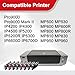 Vowdicua CLI-8 CLI8 Ink Cartridges 8-Pack Compatible Replacement for CLI8 CLI 8 Ink Cartridges with Pro9000, Pro9000 Mark II MP500 MP530 MP600 MP600R MP800 MP800R MP810 MP830 MP950 Printers