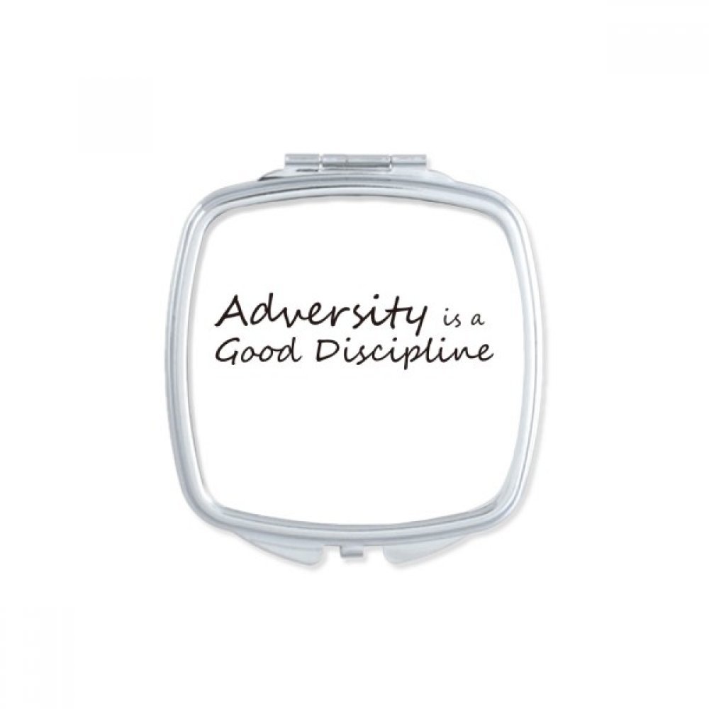 Miroir de poche portable compact carré maquillage petit miroir de main multicolore