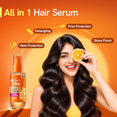 Image of Hair & Care Silk-n-Shine Hair Serum, 50ml
