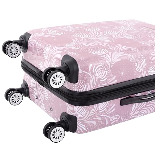 Image of Travelers Club Unisex Bella Caronia Deluxe 20 inch, 3 Piece, or 7 Piece Luggage & Travel Accessories Set Selva