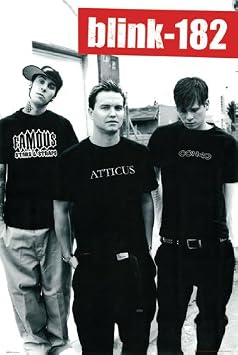 Hot Stuff Enterprise Z48-24x36-NA Blink 182 Poster 44, 24 x 36, Study Room, Bedrrom