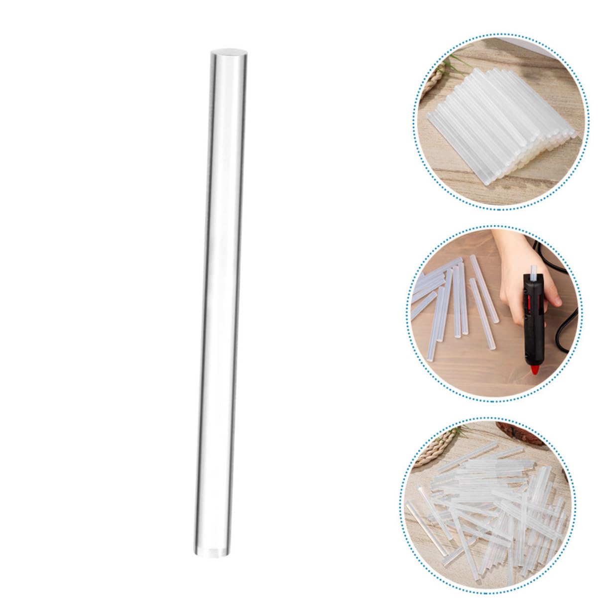 Resin Adhesive Hot Glue Sticks 150pcs Thermoplastic for DIY Craft