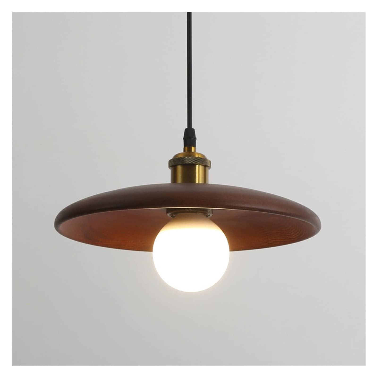 Lámpara Colgante Araña nórdica de madera maciza lámpara lámpara placa de madera maciza lámpara decorativa personal creativo arte colgante lámpara restaurante bar bar junto al lado de la cama iluminaci