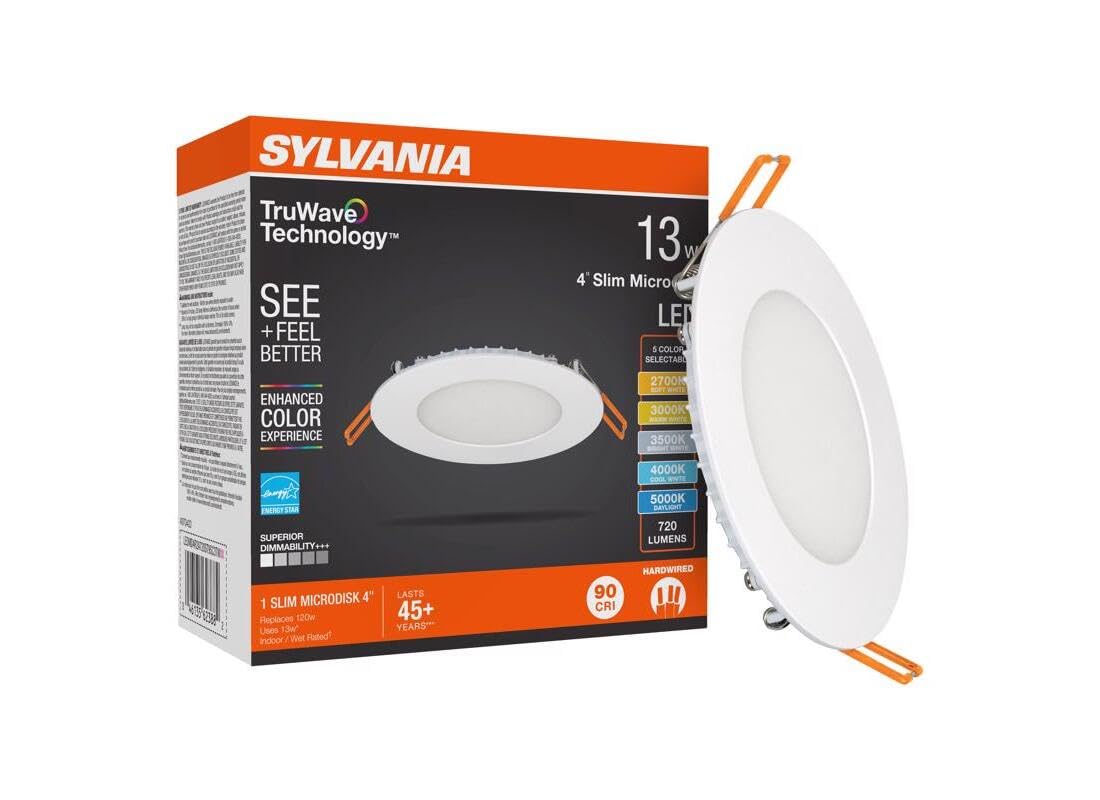 Sylvania 3011750 13 watt TruWave White LED Canless Recessed