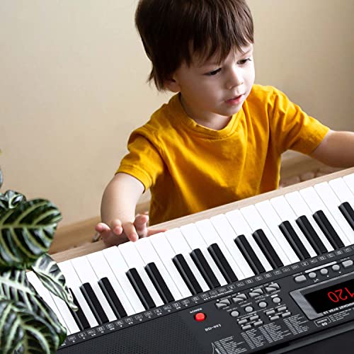 Clavier de Piano 61, Clavier de Piano Portable Avec Pupitre, Microphone, Clavier électronique de Piano Numérique de Musique d’alimentation Pour Enfants/Adulte - Les Beatles, Paul McCartney, John Lennon, RIngo Starr, George Harrison Clavier de Piano 61, Clavier de Piano Portable Avec Pupitre, Microphone, Clavier électronique de Piano Numérique de Musique d'alimentation Pour Enfants/Adulte – Image 8