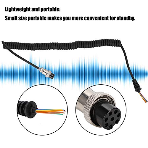 Microfoon Kabel, 8 Pin Mic Microfoon Kabel Snoer Draad Lijn Vervanging Lijn voor Kenwood voor ICOM Radio - Image 4