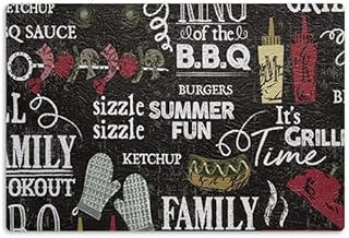 6 Jogo Americano Grill - Hambúrguer Impermeável Pvc - Produto 6 mais recomendado com 5 estrelas