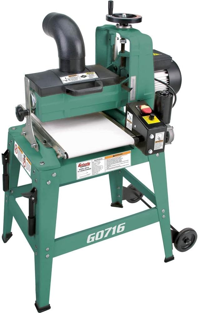 Grizzly Industrial G0716-10" 1 HP Drum Sander