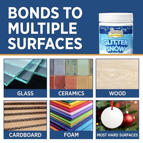 Aleene's Glitter Snow 4oz