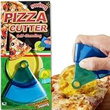 Funny & Cute Japanese Plastic Pizza Cutter Wheel – Swing & Self-Standing Pizza Slicer for Pizza Party – Made in Japan Kitchen Tools - Cool 1Pcs