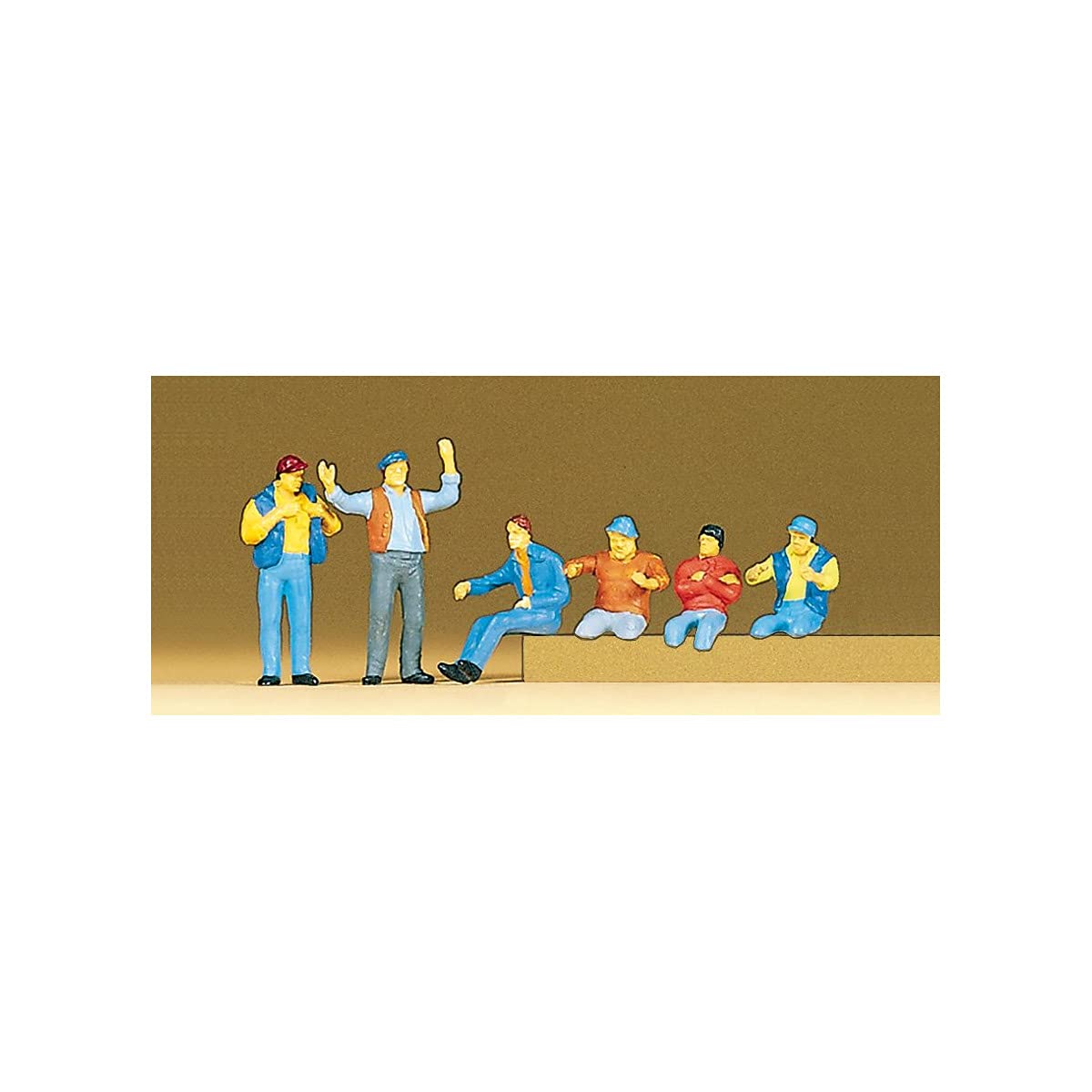 Preiser 10010 – Figurines Cheminots HO – Échelle 1/87 – Modélisme Ferroviaire