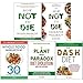 Price comparison product image How Not to Die and Cookbook , whole food diet, plant anomaly paradox, dash diet 5 books collection set