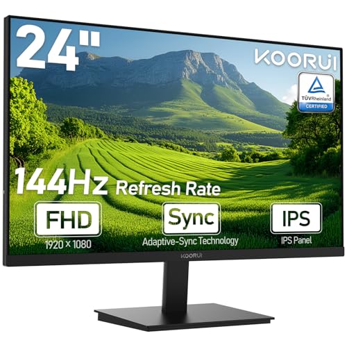 KOORUI 24 Zoll Monitor Full-HD