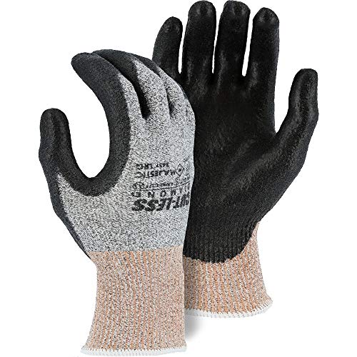 Majestic 3437 Cut-Less with Dyneema Seamless Knit Glove with Poly...