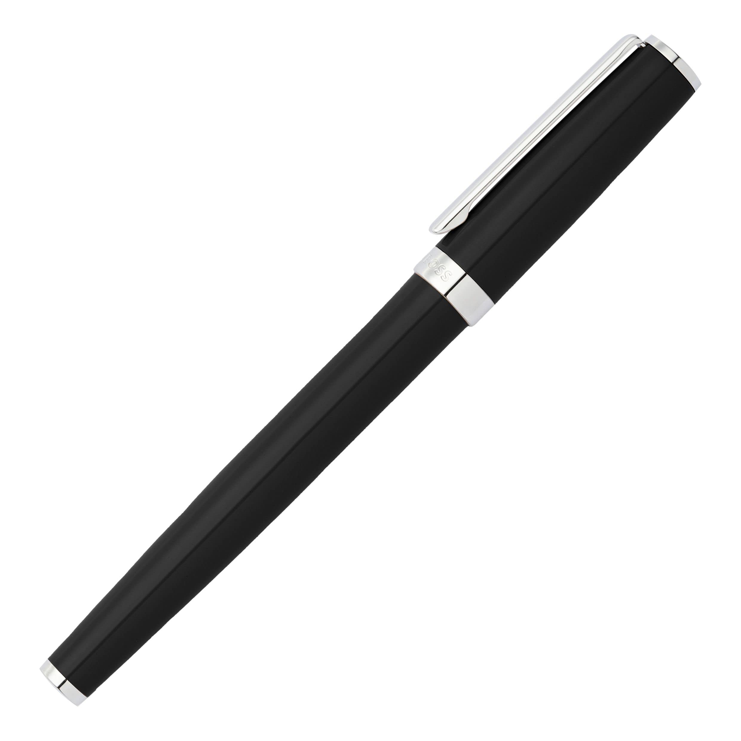 Hugo Boss Schreib-Set HPFP210A (Füllfederhalter & Schreibmappe A4) | Geschenkbox
