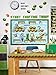 Eureka Minecraft Building A Great Year Classroom Bulletin Board Set for Teachers, 33 Pieces