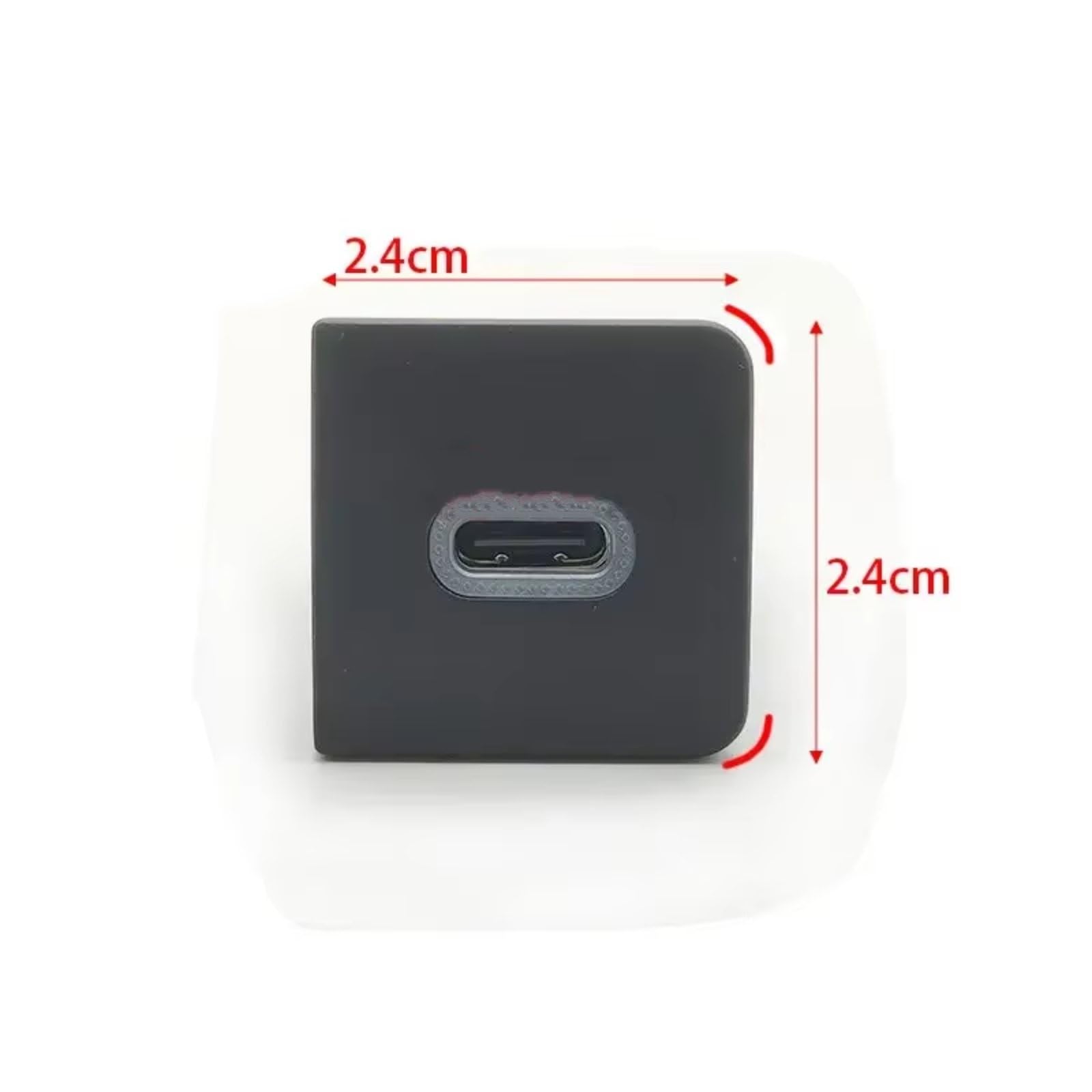 Aux USB carga Módulo Consola USB Compatible Con VW Para Golf 6 Para MK6 2006-2012 Coche Para Cargador PD Carga Rápida QC3.0 Adaptador De Carga De Teléfono Salida