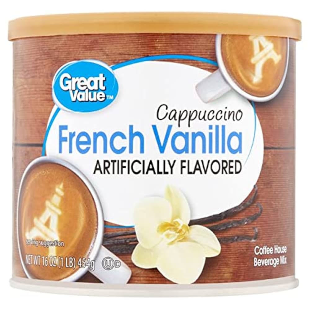 Amazon.com : Great Value French Vanilla Cappuccino Beverage Mix