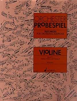 Amazon.co.jp: SW1107 オーケストラ・スタディ:ヴァイオリン第2巻