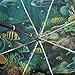 KAAVIYO Watercolor Art Ocean Animals Umbrella Windproof Automatic Foldable Umbrells Auto Open Close for Men Women Kids