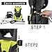 Takeasy Power Pressure Washer, 2030 PSI 1.7GPM Electric High Pressure Washer Cleaner Machine w/Hose Reel,Spray Gun,Nozzles and Built in Soap/Foam Dispenser,Two Year Warranty