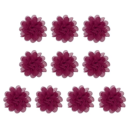 PATIKIL 3.9" Chiffon Flowers