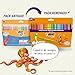 BIC Kids Kid Couleur rotuladores punta media - colores Surtidos, Caja de...