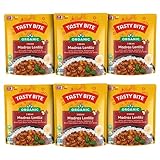 Picture of Tasty Bite Organic 3 Bean Madras Lentils, 10 Ounce, Pack of 6, Simmered With Tomato & Spices, Ready to Eat, Microwavable