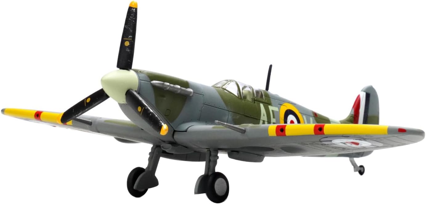 ZEZEFUFU 1/72 Scale Alloy UK Air Force Supermarine Spitfire Mk Vb Fighter Model Aviation Science Exhibition Model