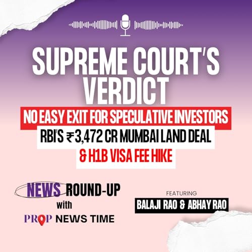SC Verdict on Speculative Investors | RBI Buys ₹3,472 Cr Mumbai Land | H1B Fee Hike | News Round-Up