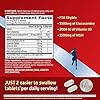 Move Free Advanced Glucosamine Chondroitin MSM + Vitamin D3 Joint Support Supplement, Supports Mobility Comfort Strength Flexibility & Bone + Immune Health - Tablet, 3x120ct Bottles (120 servings)*