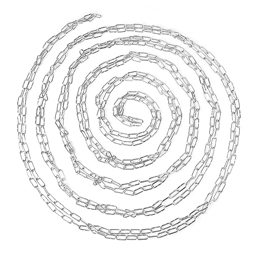 Chaîne en acier inoxydable 15,7 m robuste 0,3 cm pour matériel camping