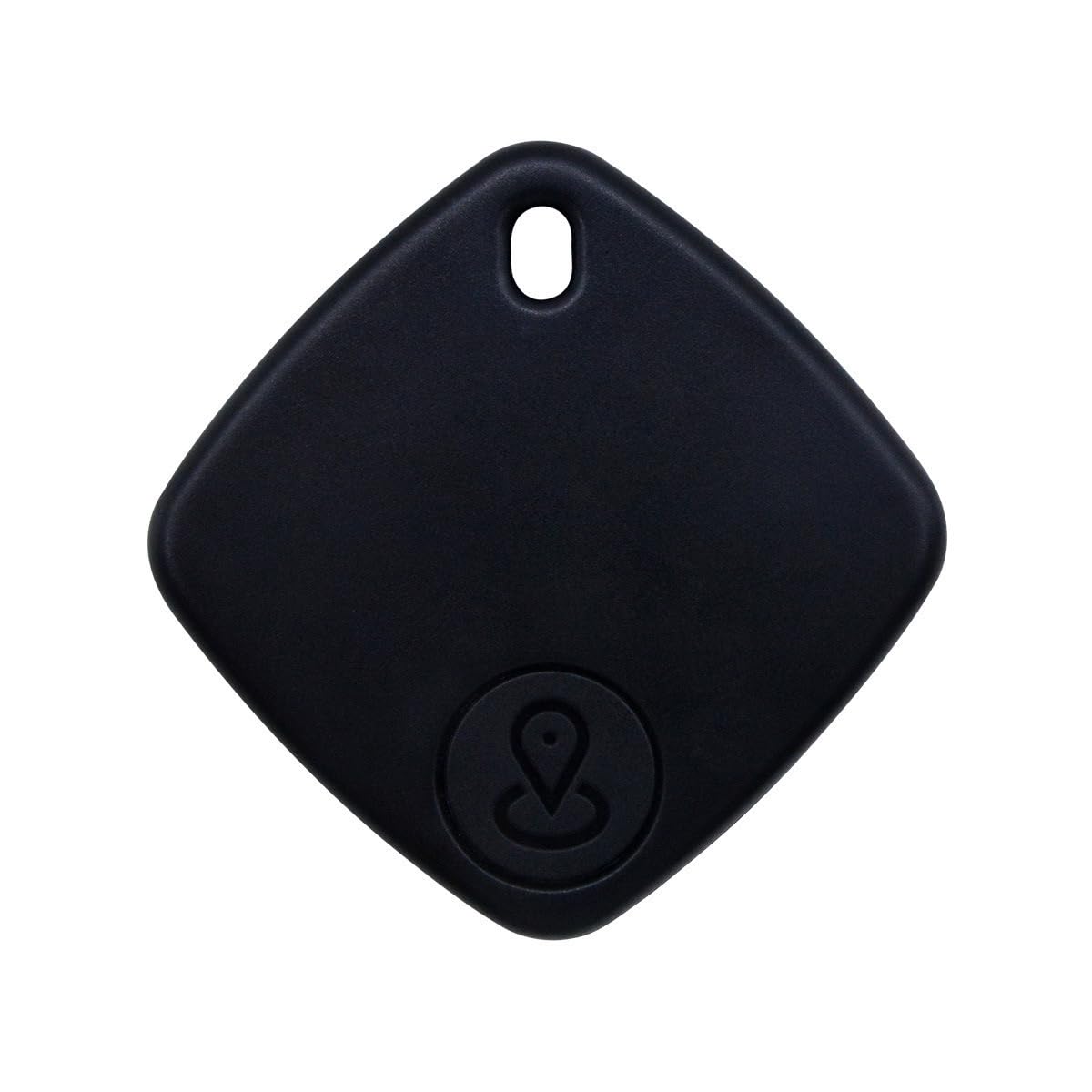 Smart Tracker for iOS, Compatible with Apple Find My app, Worldwide Tracking, 120dB Loud Alert,1-Year Battery,BT 5.3,MFi Certified,No SIM/Needed | Anti-Lost Item Finder for Keys, Luggage, Bikes, Black