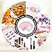 Svaldo Resealable Bags for Small Business, Pack of 100, Pink Mylar Bags with Window for Sample, Jewelry, Bracelet, Lip Gloss Packaging, 3.74x4.72 inch, 3 Mil