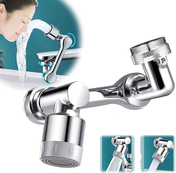 Universal Rotating Faucet Extender,1080° rotating sink faucet aerator