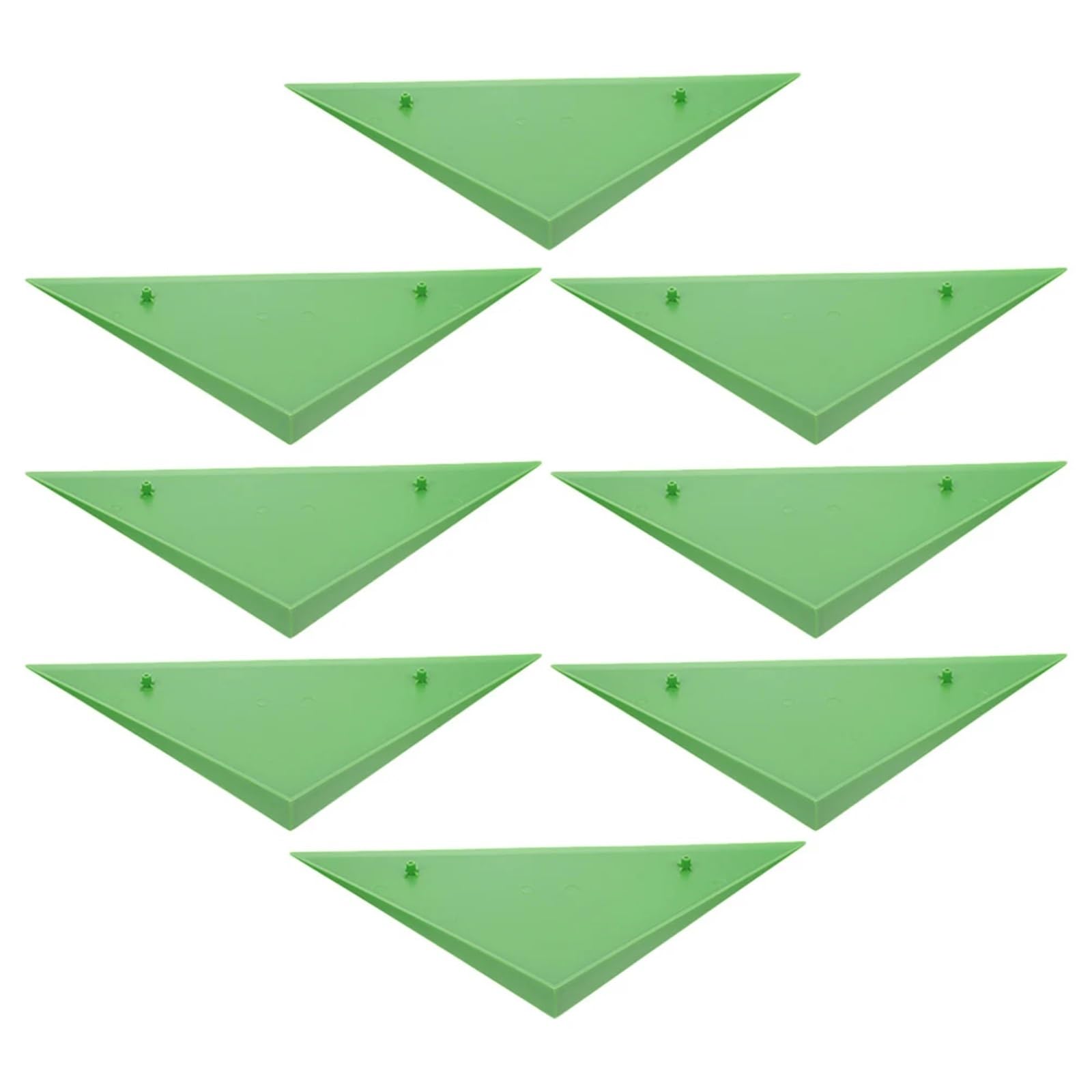 Foosball Table Corner Protectors 8Pcs Scratch Proof Triangle Foosball Table Corner Protectors Stable Plastic Guards