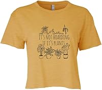 Vista 16 de Women's Screen Printed Crop Tee, Shirts With Sayings