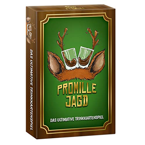 avandu Promillejagd Trinkspiel - das ultimative Trinkkartenspiel - Partyspiel Saufspiel Kartenspiel für den perfekten Partyabend!