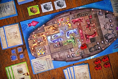 City Of Games The Isle Of Cats - Rescue As Many Cats As Possible For 1-4 Players, Ages 8+ #TOP5