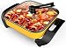 Bezpieczne Naczynia Kuchenne Frytownice Do Fondue Deluxe Wielofunkcyjny Elektryczny Garnek Mongolski Hot Pot Cooker Bez Oparów Do Domu Nieprzywierający （Rozmiar: 420X300X200Mm 1600W ）Ble C