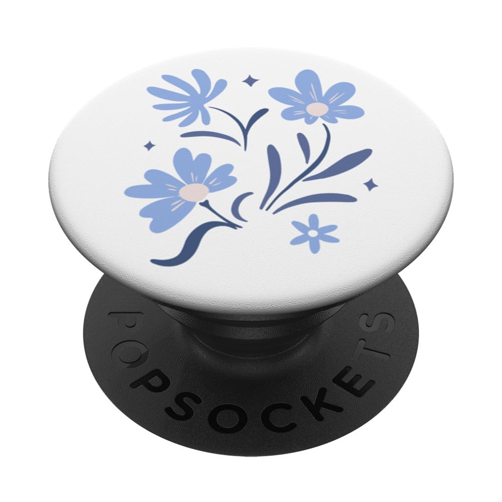 Ortensia Floreale Vintage Illustrazione Scientifica Fiore PopSockets PopGrip per MagSafe